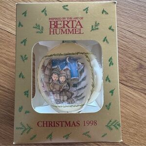 Berta Hummel Holiday Harmony Christmas Ornament 1998 Goebel Ornament